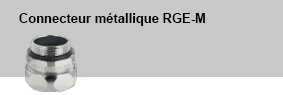 Connecteur métallique RGE-M
