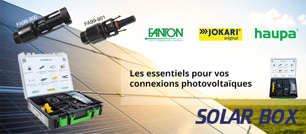 SolarBox : les essentiels pour vos connexions photovoltaïques